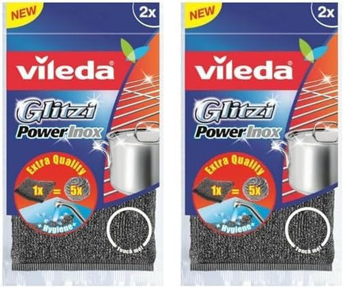 Vileda glitzi power - glitzi, inox