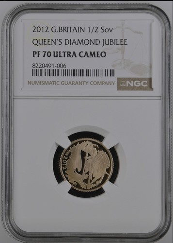 2012 gold proof - proof, half