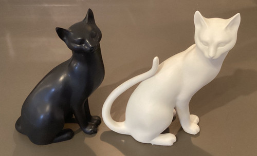 Vintage franklin mint cats - vintage,