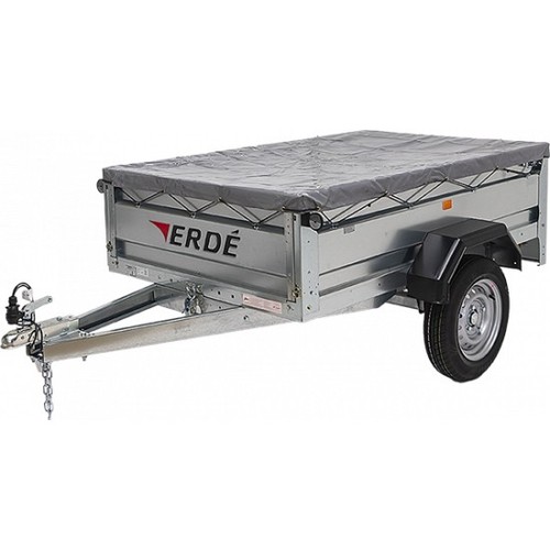 Maypole flat trailer - trailer, cover