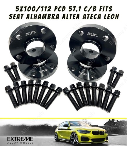 Black wheel spacers 15mm - wheel,