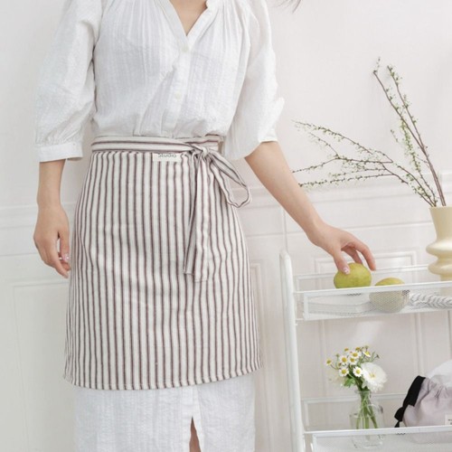 Cooking half apron cafes - half,