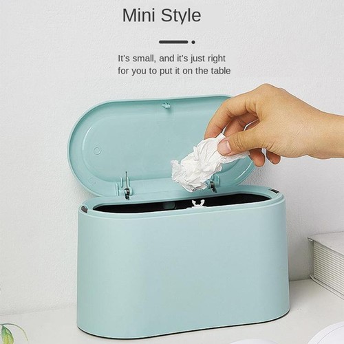 Small trash can wastebasket - trash,