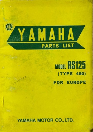 Yamaha rs125 1974 model - rs125,