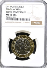 2015 £2 Magna Carta 800th