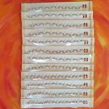 12 Wholesale Job Lot Bulk Bracelets Jewellery Party Bag Fillers Silver Crystal