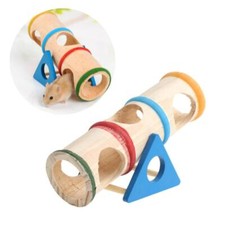Wood Pet Toy Seesaw Tunnel