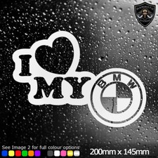 I Love My BMW Funny Car