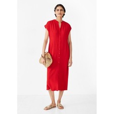 Hush A-Line Midi Dress UK10 in