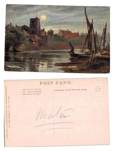 Vintage postcard maidstone - postcard,