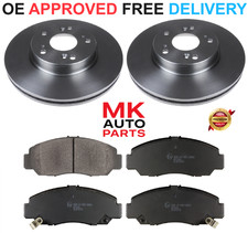 FOR HONDA STEPWAGON RG 2.0 PETROL IMPORT FRONT BRAKE DISCS AND PADS 2005 TO 2009