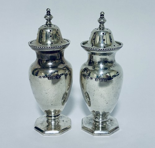 Pair antique solid - pair,