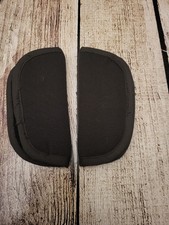 Universal Stroller or Pushchair Strap Covers Chest Pads Very Dark Brown