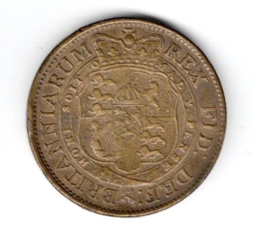 1817 george iii half crown - iii,