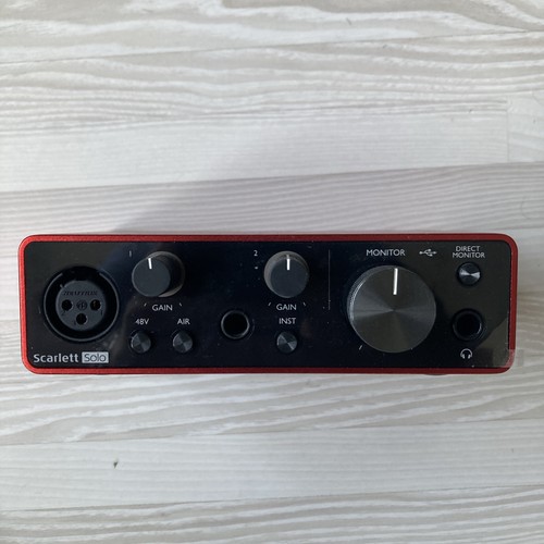 Focusrite scarlett solo - focusrite,