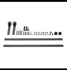 183CM (6FT) Sliding Barn Door Hardware Kit, Top Mount Stainless Steel Sliding 