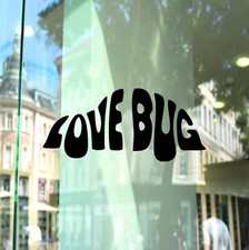 Lovebug VW Car Sticker Camper