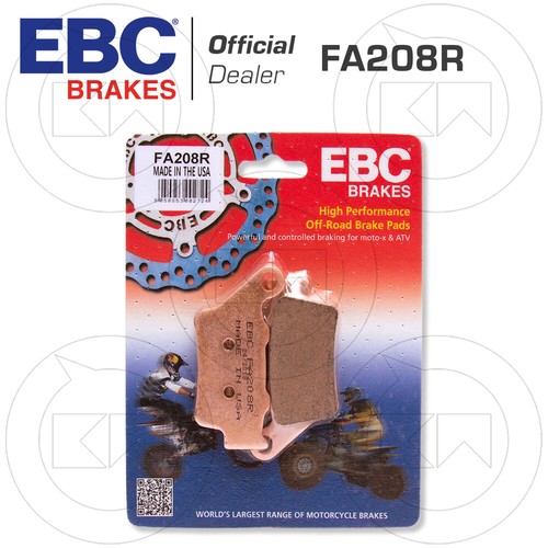 Brake pads rear ebc - brake, sinter