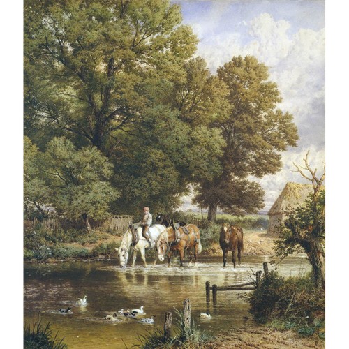 Fording the stream m b - stream,