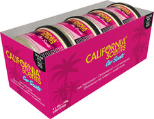 California Scents Coronado Cherry Car Air Freshener x 4 Car Van Taxi Home Office