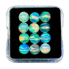 Pcs natural ethiopian opal - 12,