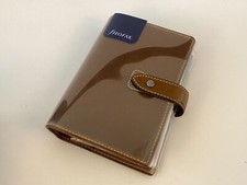 Filofax Malden Personal Leather Organiser Diary with Inserts - Ochre - Clearance