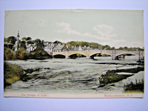 Postcard the bridge - the, of