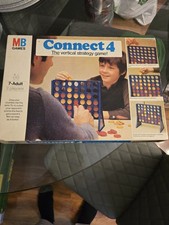 MB Games Milton Bradley Connect 4 The Vertical Strategy Game 
