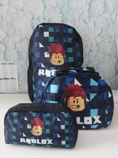 Roblox School Bag Backpack Lunch Box & Pencil Case