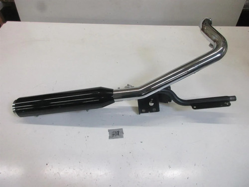 Exhaust with flap control - exhaust,