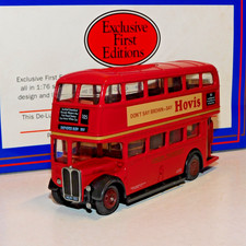 EFE AEC RT BUS LONDON TRANSPORT HOVIS ROUTE 105 SHEPHERDS BUSH 1/76 10106DL