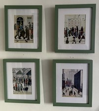 LS Lowry Set Of 4 Framed