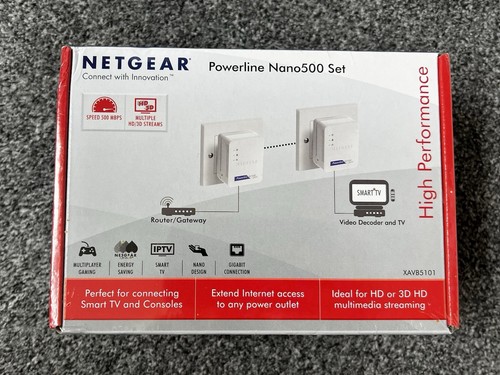 Netgear powerline nano 500 set - nano,