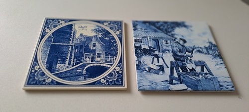 Vintage hand painted delft