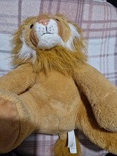 Large lion teddy - lion, animal