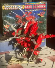 Zoids Geno Breaker action figure model Tomy 023 in working order see video