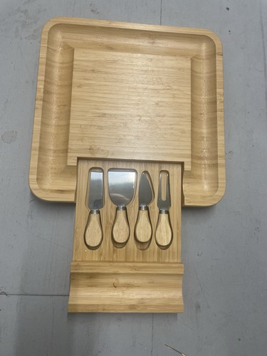 Pine cheese board with - cheese,