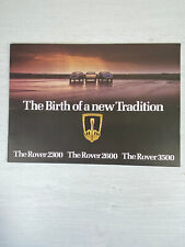 Rover car brochure 1970s