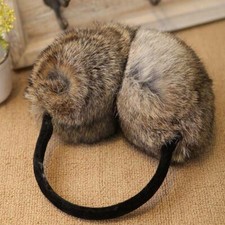 UK STOCK Women Faux Rabbit Fur