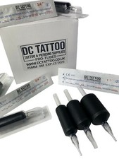 DCTattoo- 20 x PRO-TUBES Premium Disposable Sterile Tattoo Grip Tubes 