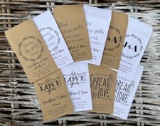 Wedding favour seed envelopes - wedding,