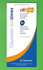 Stagecoach West Bus Timetable