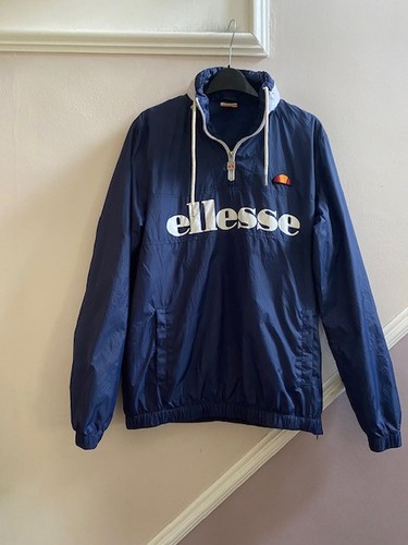 Ellesse mens blue windbreaker - mens,