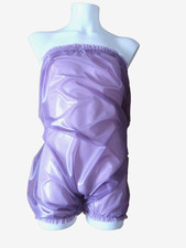 Latex romper rubber play - romper,