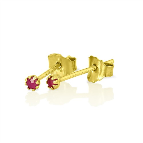 9ct gold genuine gemstone - 9ct,