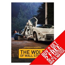 THE WOLF OF WALL STREET POSTER ART A4 A3 SIZE - BUY 2 GET ANY 2 FREE