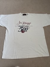 Vintage Joe Bloggs Brian Lara Limited Edition Tshirt - Large