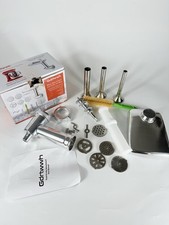 Meat Grinder Attachment Compatible with KitchenAid Stand Mixers, Stainless Steel