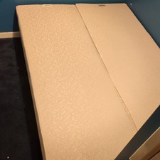 Dunlopillo Double Divan bed base (upholstered).