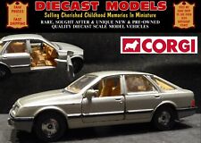 FORD SIERRA 2.3 GHIA; OLD UK MADE 1:36 SCALE CORGI DIECAST COLLECTORS MODEL CAR